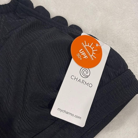 NWT Black Scalloped High Waist Bikini - Picture 5 of 5